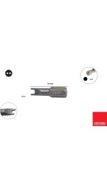 Resim Ceta Form 10X25 mm Spanner U Tip Bits Uç CB/SP10 