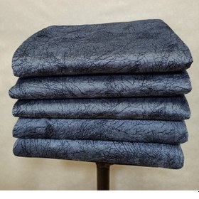 Resim Süngerli Koltuk Çekyat Örtüsü Damar Desenli Lacivert 