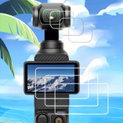 Resim (6 Adet/2 Adet) DJI Osmo Pocket 3/2/1 Ekran Koruyucu Cam Film Kamera Lens Koruyucu Cam, HD Şeffaf, Koruyucu Kılıf İçin Uygun 