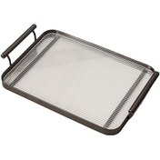 Resim Suntek Servis Tepsileri Parti Masa Üstü Yatak Odası Siyah 