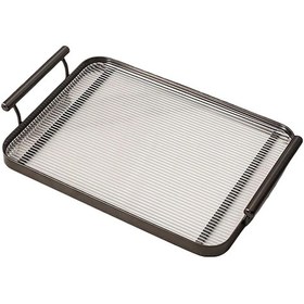 Resim Suntek Servis Tepsileri Parti Masa Üstü Yatak Odası Siyah 