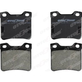 Resim Zengezur Arka Balata P406 1.6-1.8-2.0-2.1 Tdi 95-04 607 00 GDB1276 