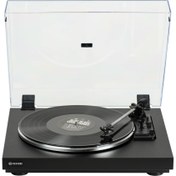 Resim REKKORD AUDIO F110 Siyah Otomatik Pikap - AT3600L İğne ile 