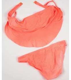 Resim Adisia Kız Çocuk Nar Çiçeği Bikini Takımı Nar Çiçeği 
