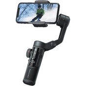 Resim Aochuan Smart Xr 3 Eksenli El Tipi Akıllı Telefon Gimbal Katlanabilir Cep Boyutu Sabitleyici Vlog Video Gimbal 