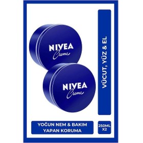 Resim Nivea Creme Nemlendirici Bakım Kremi 2 x 250 ML 