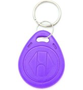Resim Rfıd Tekrar Yazılabilir Keyfob Mor 125 Khz Em4305 T5577 Anahtarlık Göstergeç Writable Tag 