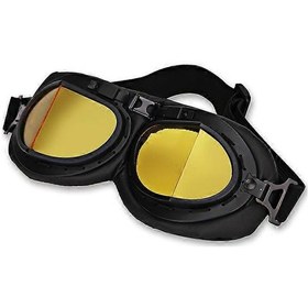 Resim Bisiklet Açık Hava Scooter Motosiklet Kaskı Gözlük Gözlükler Klasik Uv Koruma Retro Motosiklet Gözlükleri Moto 