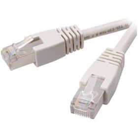 Resim Amp Cat.5E Utp Patch Cord 0.5M Pvc White Kablo 
