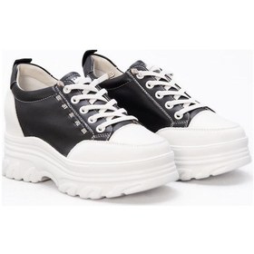 Resim Guja 25y361 Gizli Topuk Taş Detaylı Kadın Spor Ayakkabı Siyah 