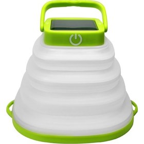 Resim Neevoyu Yeşil Güneş Enerjili Katlanabilir Kamp Lambası - 3 Aydınlatma Seviyesi, Ip65 Su Geçirmez, Usb Ve Güneş Şarjlı 