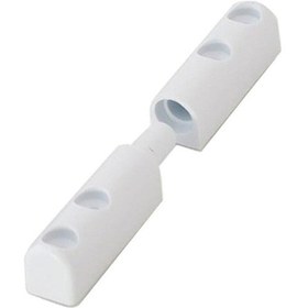 Resim Sineklik Menteşesi, Plastik Pimli Sabit Menteşe Beyaz 10 Adet Plastik 