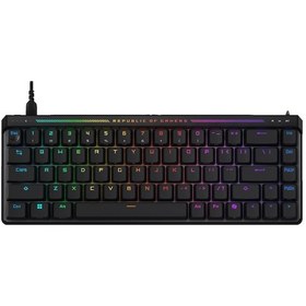 Resim Asus M605 Rog Falchion Ace HFX/PBT/UK ROG NX Snow İngilizce Oyuncu Klavyesi 