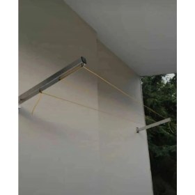 Resim Özdemak Balkon Çamaşır Kurutma Askısı Kurutmalık Duvar Tipi Montaj 