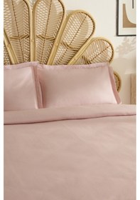 Resim Karaca Home Maisy Bambu Çift Kişilik Pike Takımı Pudra Pudra 