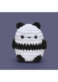 Resim Amigurumi Panda Tığ Kiti, Amigurumi Seti 