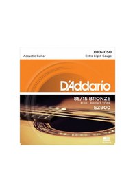 Resim D'addario Akustik Gitar Teli 010 Ez900 