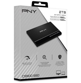 Resim AK-SA-STR Pny 2tb CS900 SSD7CS900-2TB-RB 550-530MB-S SSD Sata-3 Disk 