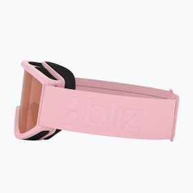 Resim Bliz Pixie Jr 8504 12 Çocuk Kayak Gözlüğü, Mat Pembe/turuncu, Yeni Pembe 