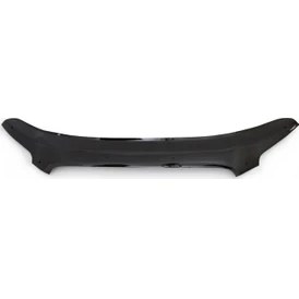 Resim Ford Transit Ön Kaput Koruyucu Rüzgarlık Deflektör Akrilik ABS 4mm Parlak Siyah 2014-2018 