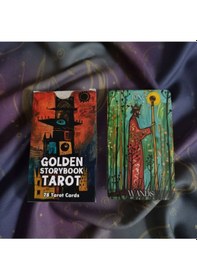 Resim Golden Storybook Tarot 78 Kart Tarot Destesi 