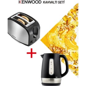 Resim Kenwood MPM01.000BK Ekmek Kızartma Makinesi Su Isıtıcı Set 