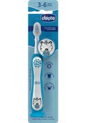 Resim Chicco Diş Fırçası 3-6 Yaş Tiger Mavi 