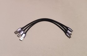 Resim 3 Adet Ugreen USB-C to USB-A Şarz Kablosu 