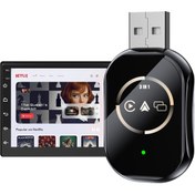 Resim EverBox Q1 3in1 Kablosuz Carplay Adaptörü | Ekran Yansıtma Telefon Kontrolü | Sadece Apple iOS iPhone için 