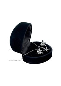 Resim Oya Silver Taşlı Deniz Yıldızı Gümüş Set&takım 
