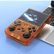 Resim Boyhom R36xx Retro El Konsolu Açık Kaynak Linux Sistemi Hump-in Wifi Oyun Orange 64g 15k Games 