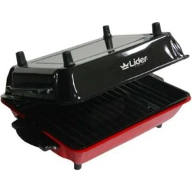 Resim abnturk Kapaklı Elektrikli Izgara Progırll 1100 Watt Yanmaz Yapışmaz Taban 