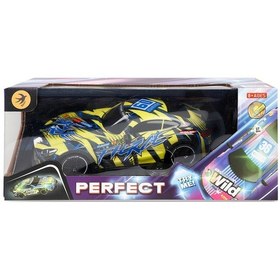 Resim Seher Oyuncak Uzaktan Kumandalı Işıklı Oyuncak Araba Sarı Sarı 