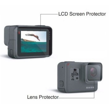 Kingma Gopro Hero 5 - 6 Uyumlu Lcd ve Lens Koruyucu