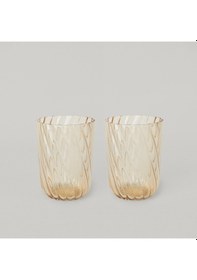 Resim Linens Nicole 2'li 300 Ml Meşrubat Bardağı Amber Amber 