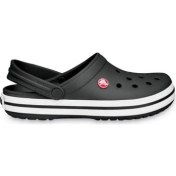 Resim Crocs Crocband Unisex Siyah Günlük Terlik Kaymaz Tabanlı Bahçe ve Plaj Kullanımına Uygun 
