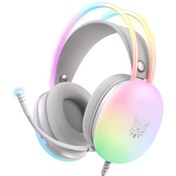 Resim Onikuma X25 Rgb Işıklı Gaming Kulak Üstü Oyuncu Kulaklığı (MİKROFONLU, YÜKSEK PERFORMANS) 