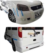 Resim Fiat Doblo D2 Ön Arka Giydirme Tampon Boyasız Sisli 