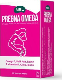 Resim Nbl Pregna Omega 30 Kapsül 