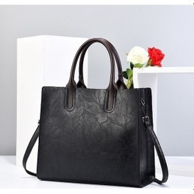 Resim Fortunelane 1005 Vintage Kare Çanta Haki, Modern Tasarım Versiyon Haki 