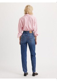 Resim Levi's 80's Mom Kadın Koyu Mavi Jean A9385-0003-2670 Koyu Mavi 