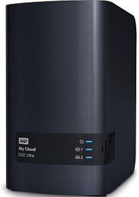 Resim WD My Cloud Expert EX2 Ultra 8TB WDBVBZ0080JCH-EESN USB 3.0 NAS Çoklu Depolama Ünitesi 