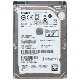 Resim Hgst Travelstar 5K1000 0J22413 2.5" 1 TB SATA 2 HDD 