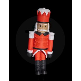 Resim Bi'şeyler Sepeti Nutcracker Keychain - Anahtarlık Figür 