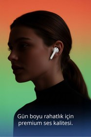 Resim Piranha 9946 Kablosuz Tws Kulak Içi Kulaklık / Mikrofon / Şarjlı / Bluetooth / Android - Ios Uyumlu 