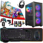 Resim TURBOX Tx4995 i5 3470 16GB Ram 1TB SSD 4GB GTX1650 23.6 Curved 100Hz Oyun Masaüstü Bilgisayarı 