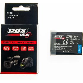 Resim Pdx For Canon LP-E10 Batarya Pil 