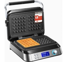 Resim Fohere Double Belçika Waffle Makinesi 1600W LCD Akıllı Programlı 