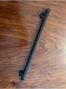 Resim YAŞARMENSUCAT Lüks Alüminyum Rustik Rayı Siyah 160 Cm 