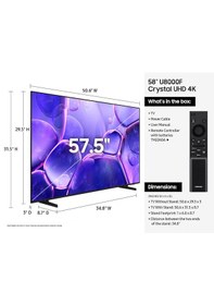 Resim Samsung 58U8000F 58" Ultra HD 4K LED TV 